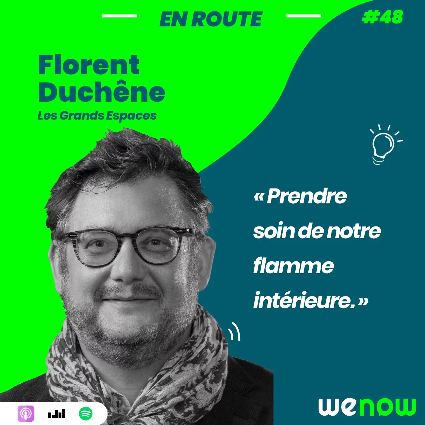 Prendre soin de sa flamme intérieure – Flo sur le podcast En Route