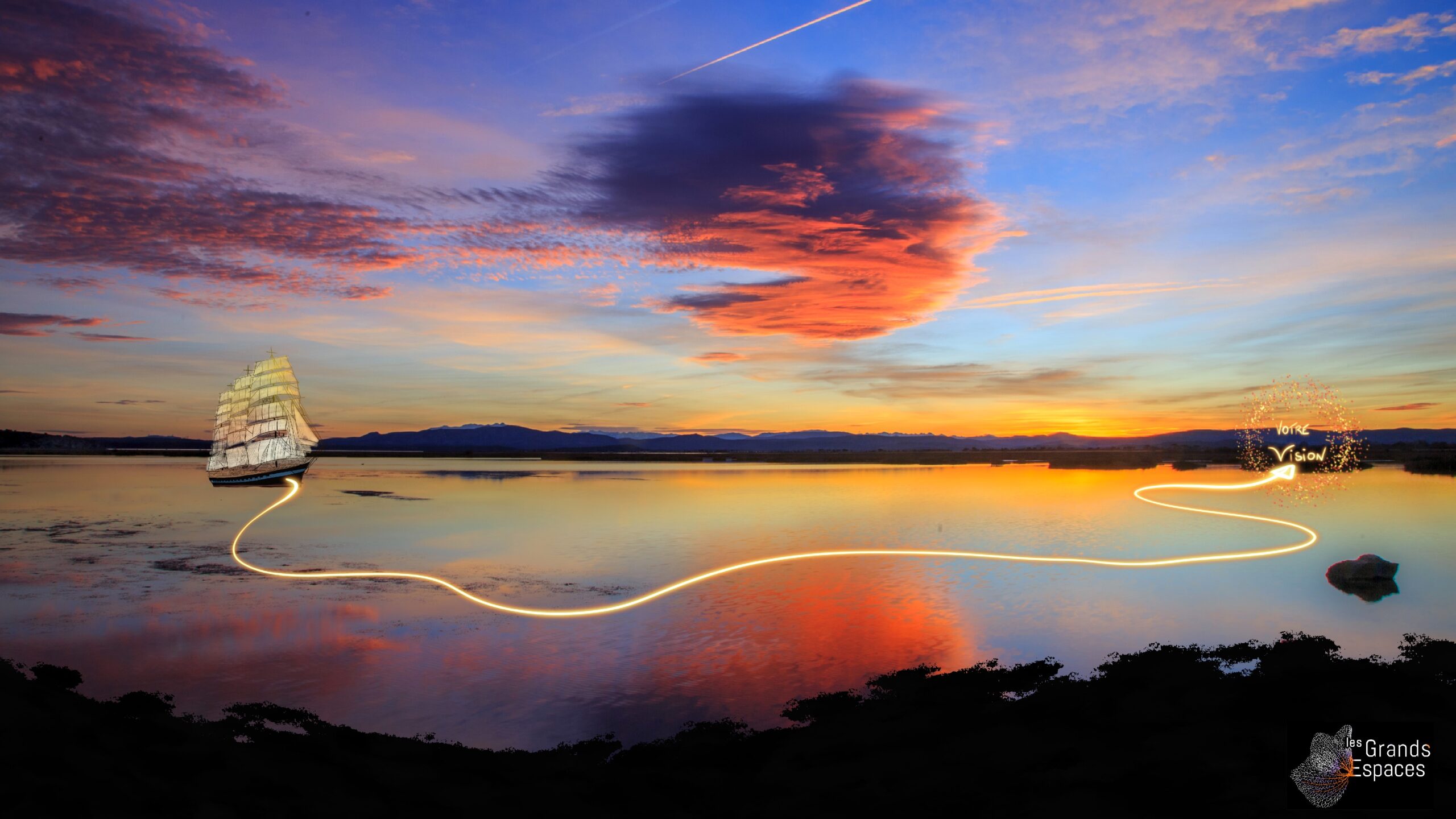 Titre en facilitation graphique d'un groupe de papas